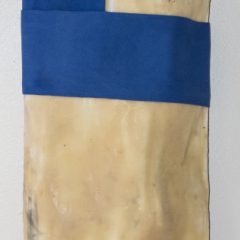 Encaustic painting 36 cm x 162.5 cm x13 cm